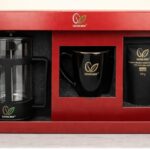 Eastern Brew Kit -(1 PREMIUM ARABICA COFFEE, 1 FRENCH PRESS BREWER , 1 ELEGANT CERAMIC MUG)